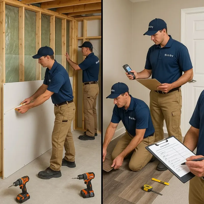 Repairs and Reconstruction process in Bedford, KY